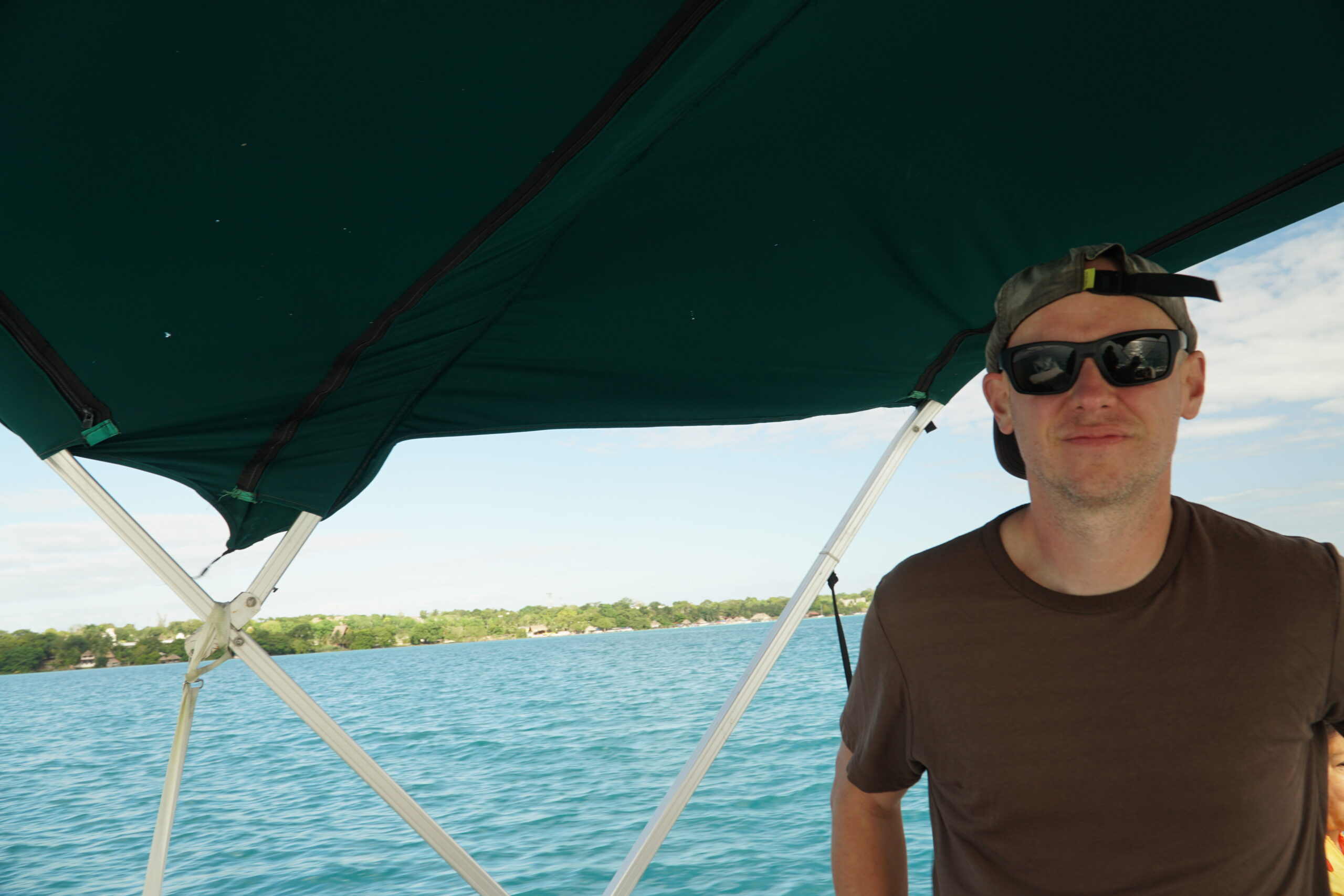 The Lagoon of Seven Colors at Bacalar, Yucatan